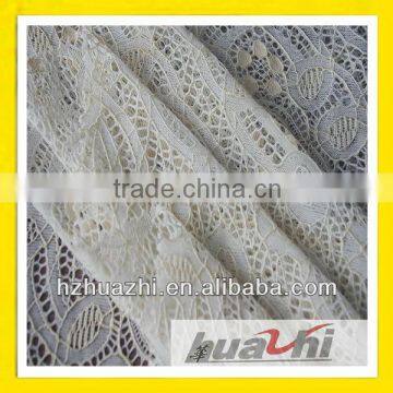 embroidery lace fabric for clothes hangzhou textile