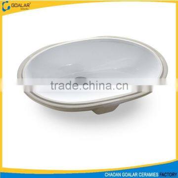 GOALAR Ceramic Small Size Under Counter Basin