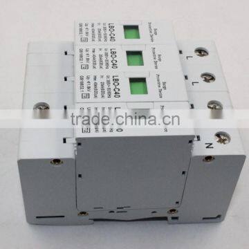 China SPD 220V 30KA 4P Modular Rail Type Power Surge Protector photo-3