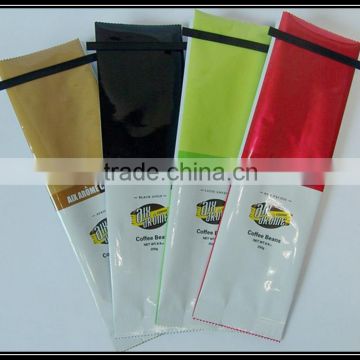 customized plastic aluminum foil coffee bags/ coffee bag with valve/ Coffee packaging bags 250g 500g 1kg