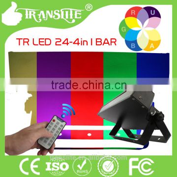 RGBW/A 4 in 1 led bar light wireless control DMX512 wall washer