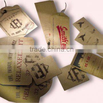 High-Quality Paper Shirt Hang Tags