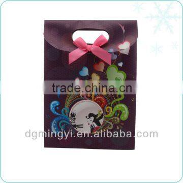 coffee gift bag with bowknot