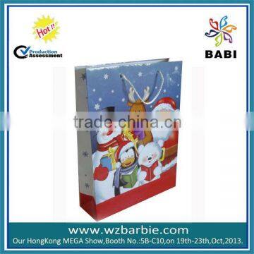 xmas ivory board carrier bags