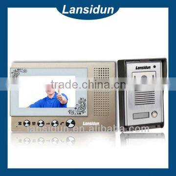 China Lansidun visualize door phone and visual intercom system