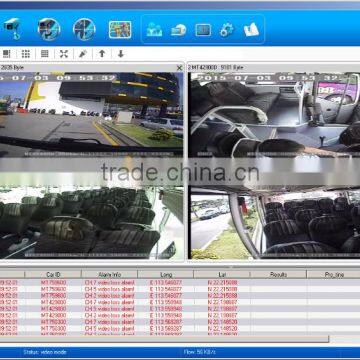 4CH HDD Hard Disk Bus Mobile Dvr Car Dvr Support 3g, 4g, Gps Tracking ,g-sensor photo-2