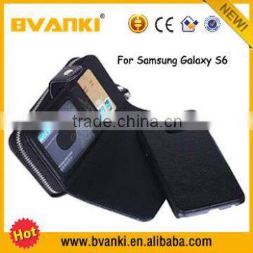 2016 Innovative Product New Hot Products Genuine Leather Phone Cases Fashion For Samsung Galaxy S6 Mobile Phone Amazon Smart photo-4