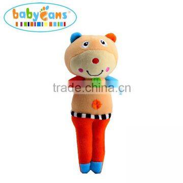 Babyfans 2015 Hot Sell Baby Toy New Style Baby Rattle Toy Best Made Stuffed Animal BB Sticks photo-2