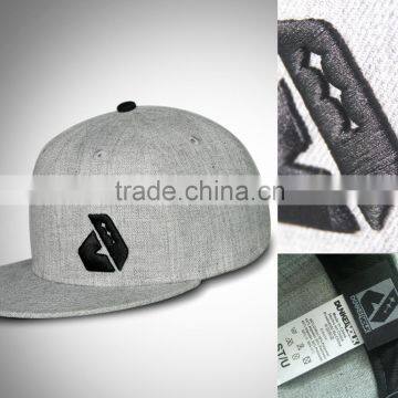 Custom Flat Brim Embroidery Snapback Cap/Hat photo-2