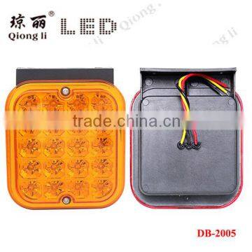 12v or 24v Amber Red Waterproof Anti-chock Super Bright Led Fog Light