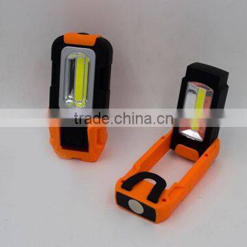 Bright COB Working Flashlight With Magnet And Hook Powered by AAA Battery photo-5