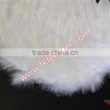 Stage Party Supplies White Large Feather Angel Wings With Turkey Feather
