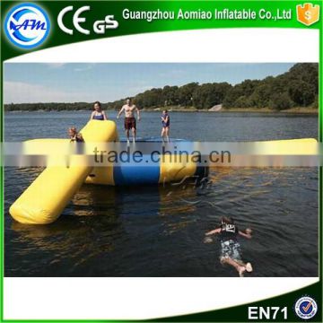 Cheap PVC used water blob trampoline giant inflatable water toys for rentals