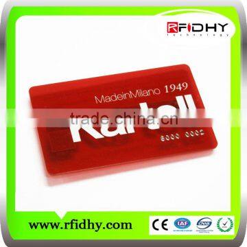 RFID Card with iso 14443a factory supply /contractless/ logo printed