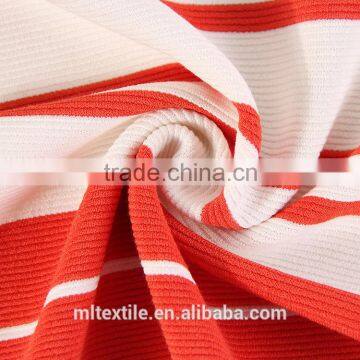 Yarn-dyed roma knitting fabric/color stripe fabric