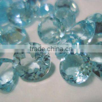 Blue topaz cut loose gemstones