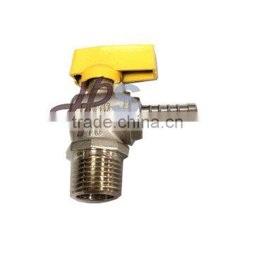 Male and Pex connection brass gas ball valve