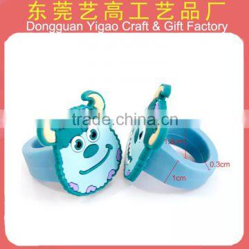 Lovely silicone new design ladies' finger ring