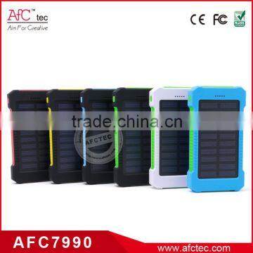 8000mah Guangzhou Waterproof Power Bank Charger Solar Power Bank photo-5