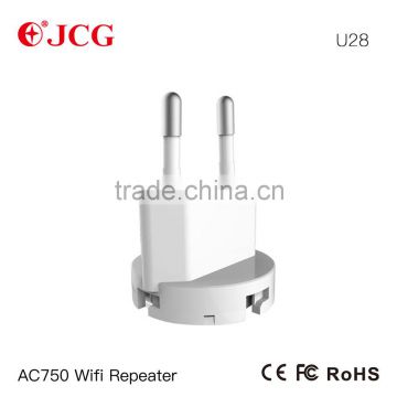 802.11ac standard 2016 newly designed 750Mbps WiFi signal Booster