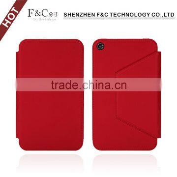 Well protective flip stand PU leather tablet case for ASUS ZenPad 7.0 (Z170C)
