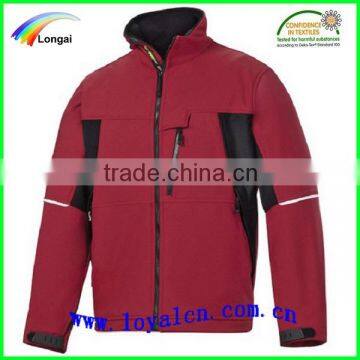 waterproof softshell 3 layer jacket for men