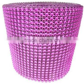 Diamond mesh wrap roll sparkle rhinestone ribbon