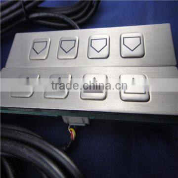 Waterproof Stainless Steel Push Button for ATM Koisk photo-2