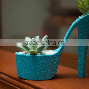 flower pot shoe shape,plastic flowerpots