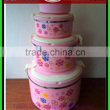 lock clip plastic stainless steel inner Insulated Casserole