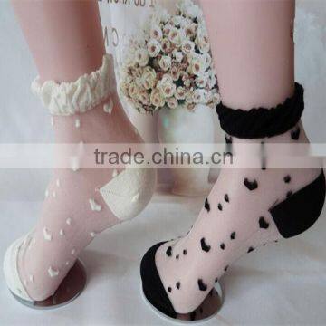 Low cut crystal thin polyester cable knit socks, cable knit boot sock                        
                                                Quality Choice