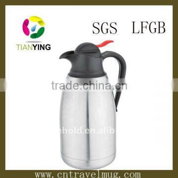 double wall vacuum stainless coffee & tea pot ( TY-CK1200C )