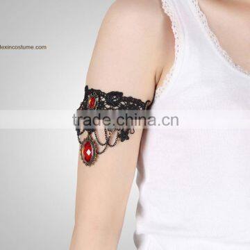 NO MOQ Party Accesorry Lace Flower Arm Upper Wedding Arm Bracelet photo-2