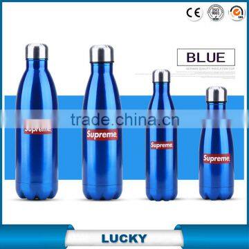 Double wall Stainless Steel Vacuum sport water Bottle/vacuum flask