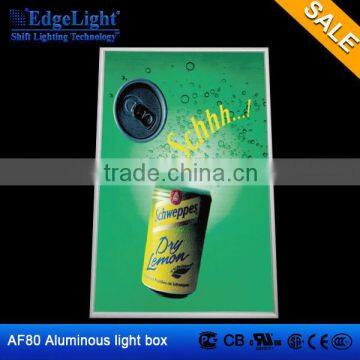 AF80 Aluminous Frame light box open four covers tpye