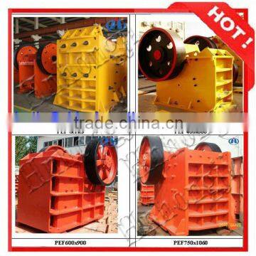 High efficiency durable hard rock jaw crusher with large capacity and good price