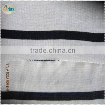 rayon nylon spandex yarn dyed ponte fabric