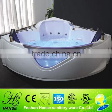 HS-B271 cheap massage bathtub,triangle massage bathtub,modern alcove bathtub