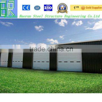 Prefabricated modular light steel structure fabricated warehouse building