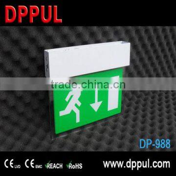 Fire Safety Rechargeable Battery Backup Double Sided Led Emergency Light photo-3