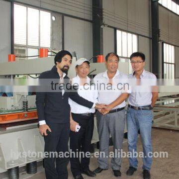 Quartz stone press making machine