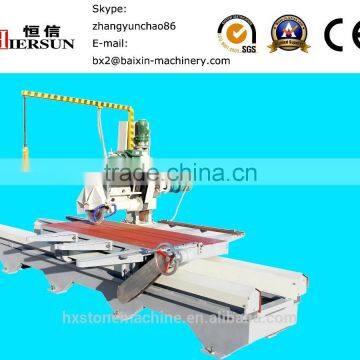 Manual small stone cutting machine oil sealed rail small stone cutting machine