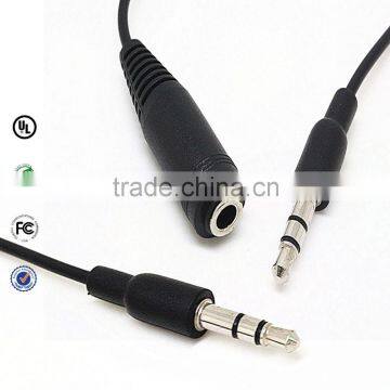 3.5mm 1 female to 2 male stereo audio cable