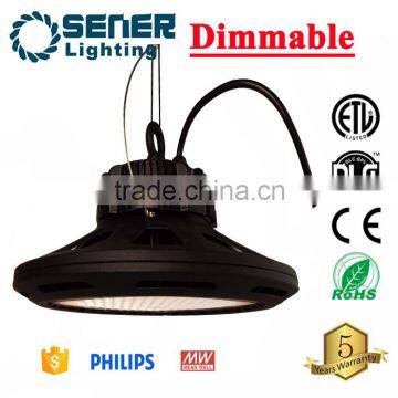 LED Warehouse Industrial Lighting Private Mould UFO high bay light reflector