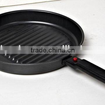 Non stick carbon steel skim pan