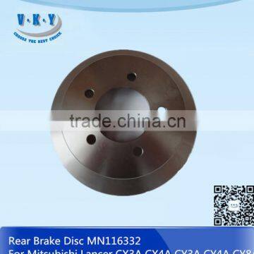 Rear Brake Disc MN116332 CX3A CX4A CY3A CY4A CY8A For Lancer