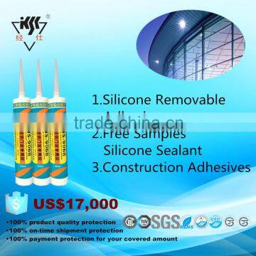 Silicone Removable Adhesive Free Samples Silicone Sealant Construction Adhesives