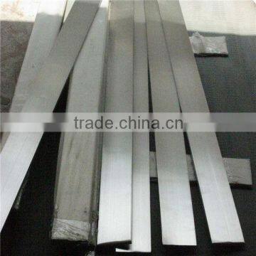 Hairline stainless steel flat bar