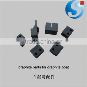 High qualitygraphite boat parts for melting mtal