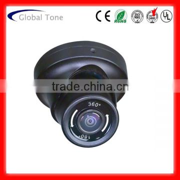 HD-CCD 700(1.75mm Lens 180degree)/600(1.3mm Lens 150degree)TVL Wide Angle Celling Mount 360 Degree Vandal-proof JK-636HD Camera